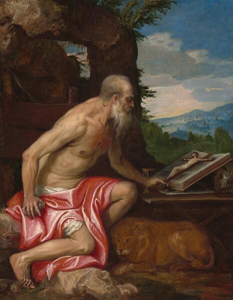 Saint Jerome in the Wilderness, c. 1575/1585