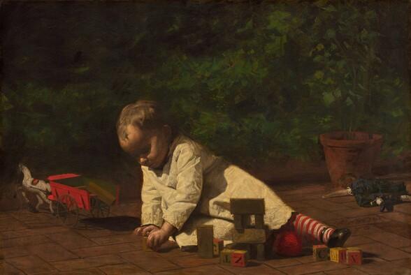 Baby at Play, 1876