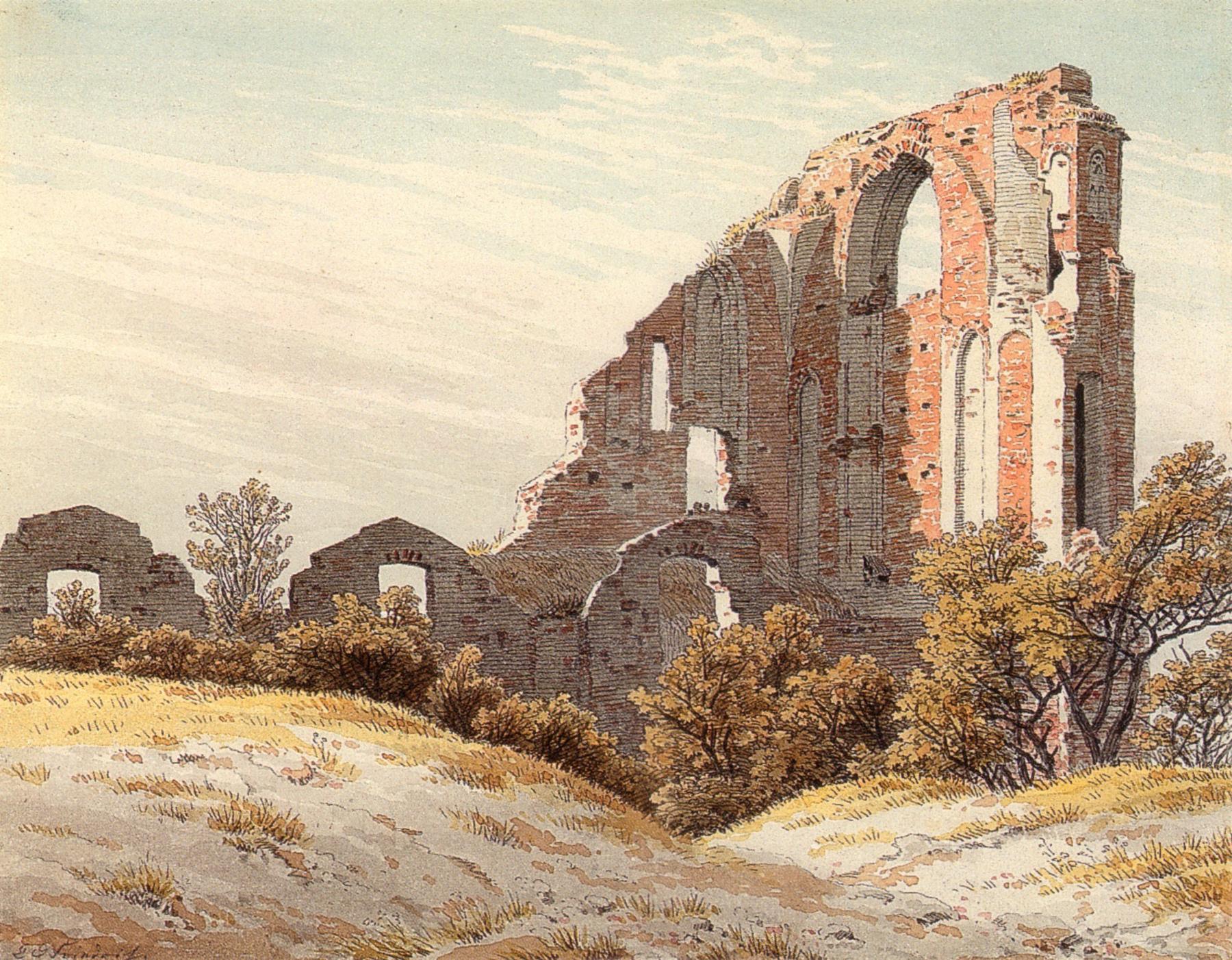 The Ruins of Eldena (1825) - Caspar David Friedrich (Georg Schäfer Museum)